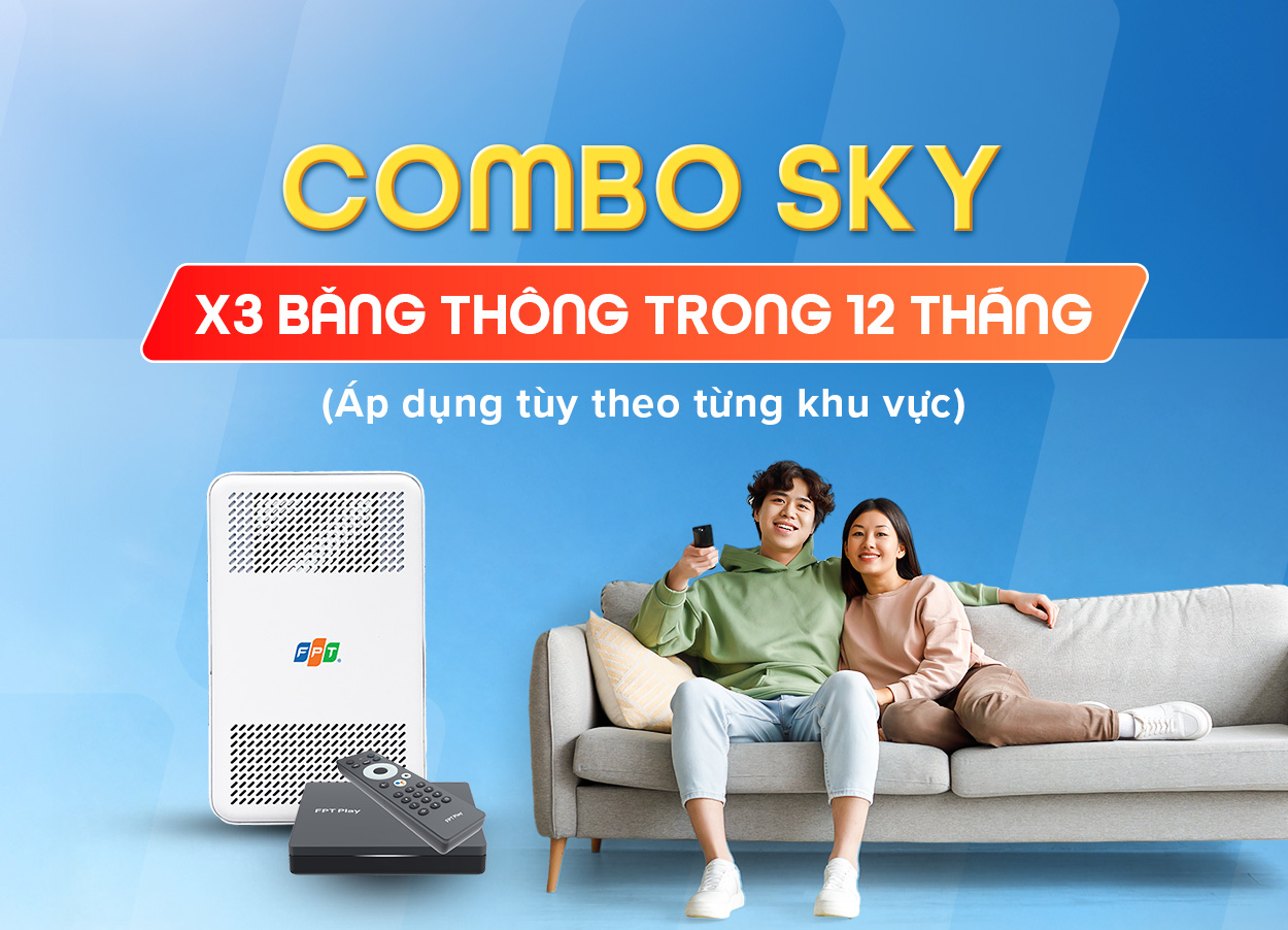 Combo Internet + Truyền hình Sky